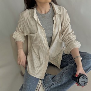شومیز راه راه کد 2886