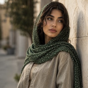 شال خال خالی N31