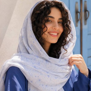 شال حریر کد N41