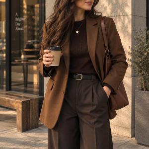 کت قهوه‌ای کد 2950