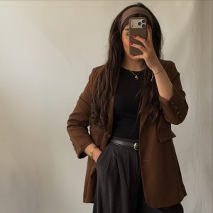 کت قهوه‌ای کد 2950