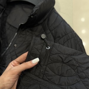 کاپشن پاییزی مشکی کد 2990