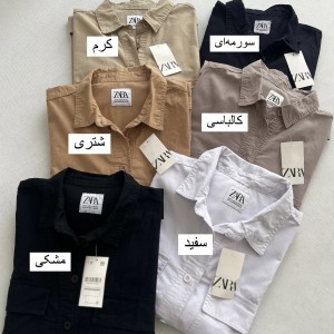 شومیز لینن ZARA کد 270