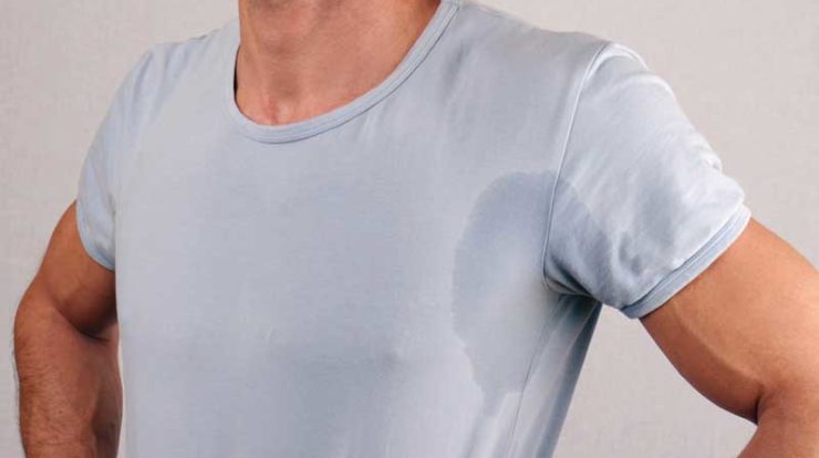 عرق کردن زیاد نشانه چیست؟