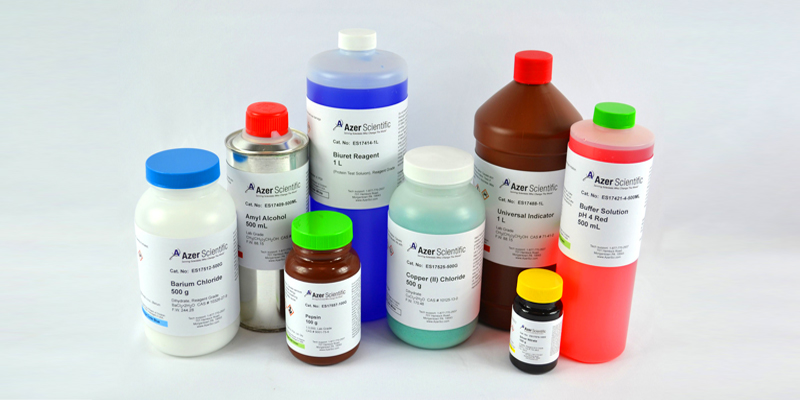 معرفی مواد شیمیایی آزمایشگاهی