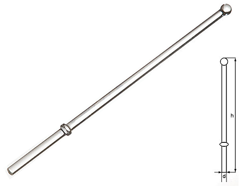 همزن شیشه ای