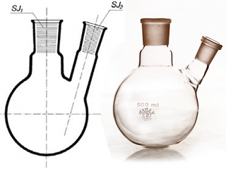 بالن دو دهانه ته گرد رداژدار