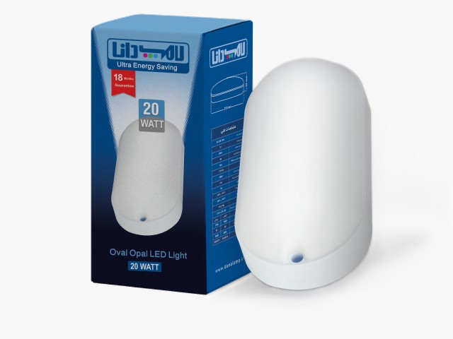 چراغ دیواری و سقفی LED oval Opal