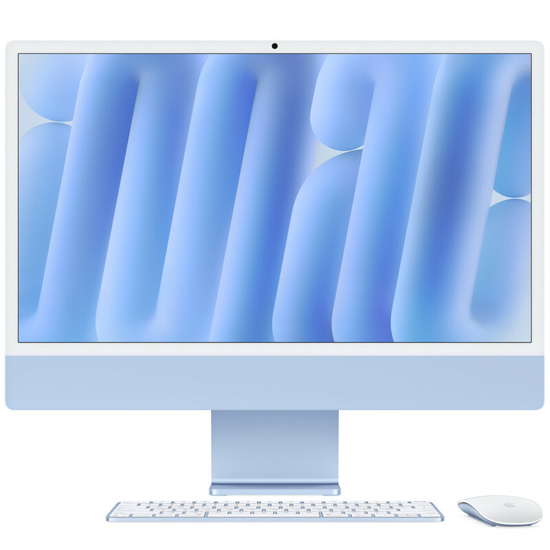کامپیوتر همه کاره 24 اینچ اپل مدل iMac M4 10 Core-16GB RAM-256GB SSD