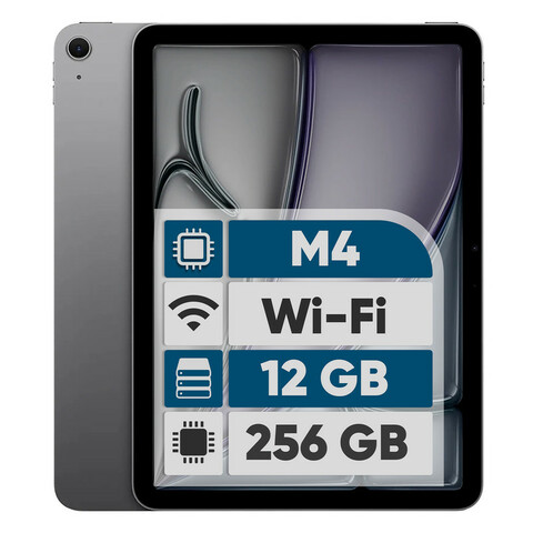 تبلت 11 اینچ اپل مدل iPad Air 2026 M4 Wi-Fi ظرفیت 256 گیگابایت و رم 12 گیگابایت