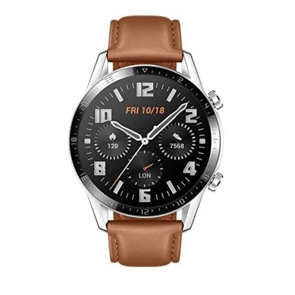 ساعت هوشمند هوآوی مدل WATCH GT 2 LTN-B19 46 mm قهوه ای