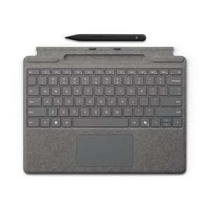 کیبورد تبلت مایکروسافت مدل Surface Pro Copilot Keyboard with Slim Pen 2 مناسب برای تبلت مایکروسافت سرفیس Pro 8/Pro 9/Pro 10/Pro 11 به همراه قلم اسلیم 2