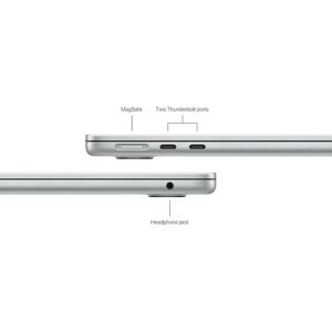 لپ تاپ 13.6 اینچی اپل مدل MacBook Air MC8K4 2024 LLA-M3-16GB RAM-256GB SSD