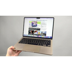 لپ تاپ 13.6 اینچی اپل مدل MacBook Air MC8J4 2024 LLA-M3-16GB RAM-256GB SSD