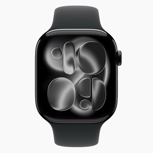 ساعت هوشمند 46 میلی متری اپل مدل Series 11 Aluminum با بند سیلیکونی