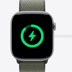ساعت هوشمند 42 میلی متری اپل مدل Series 11 Aluminum با بند سیلیکونی