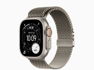 ساعت هوشمند اپل واچ مدل (Apple Watch Ultra 3 (2025 بند میلانس  بدنه تیتانیوم