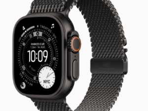 ساعت هوشمند اپل واچ مدل (Apple Watch Ultra 3 (2025 بند میلانس  بدنه تیتانیوم