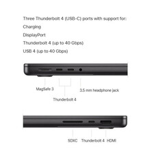 لپ تاپ 14.2 اینچی اپل مدل MacBook Pro MDE64 2025 -M5-24GB RAM-1TB SSD