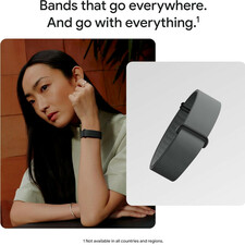 مچ بند هوشمند گوگل مدل Fitbit Air با بند پارچه‌ای