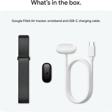 مچ بند هوشمند گوگل مدل Fitbit Air با بند پارچه‌ای