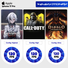گوشی موبایل اپل مدل iPhone 17 Pro ZAA تک سیم کارت + eSim ظرفیت 256 گیگابایت و رم 12 گیگابایت - نات اکتیو