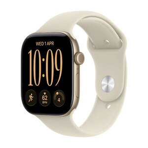 ساعت هوشمند 46 میلی‌متری اپل مدل Watch Series 12 Aluminum Case با بند سیلیکونی، سازگار با iOS