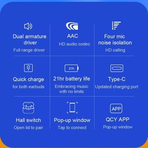 هدفون بلوتوثی کیو سی وای مدل T10