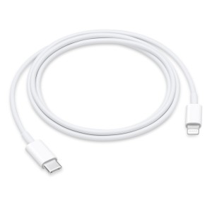 کابل شارژر USB - C به لایتنینگ اپل طول 1 متر اصلی داخل جعبه ای