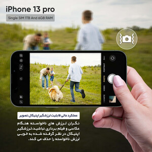 گوشی موبایل اپل مدل iPhone 13 Pro   تک سیم کارت  ظرفیت 128 گیگابایت و 6 گیگابایت رم_ نات اکتیو