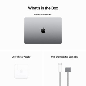 لپ تاپ 14.2 اینچی اپل مدل 2023 MacBook Pro MPHG3