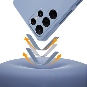 قاب سیلیکونی مناسب برای گوشی موبایل سامسونگ Galaxy S23 Ultra