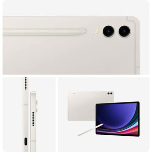 تبلت سامسونگ مدل Galaxy Tab S9 Plus ظرفیت 256 گیگابایت و رم 12 گیگابایت به همراه شارژر 45 وات سامسونگ