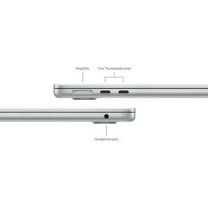 لپ تاپ 13.6 اینچی اپل مدل MacBook Air MXCV3 2024-M3 16GB 512SSD