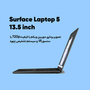 لپ تاپ 13.5 اینچی مایکروسافت مدل Surface Laptop 5-i5 8GB 512GB Iris Xe