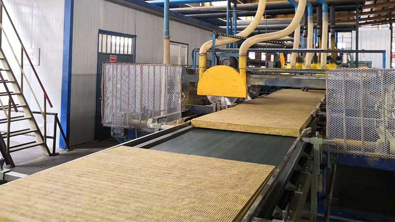 خط تولید پشم سنگ