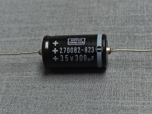 CAP300UF35V,AXIAL