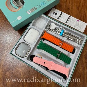 ساعت هوشمند TK17 ultra 2 به همراه 8 بند و ایرپاد جدید