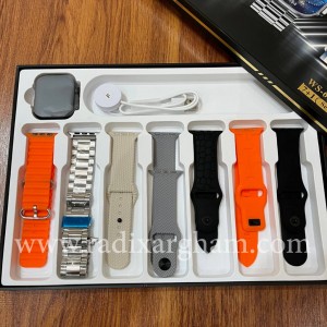 ساعت هوشمند مدل Ws-61 Ultra2 به همراه 7 عدد بند