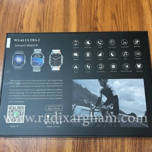 ساعت هوشمند مدل Ws-61 Ultra2 به همراه 7 عدد بند