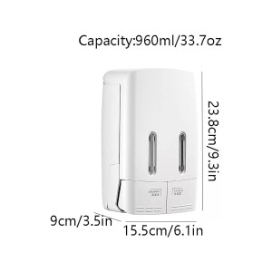 صابون ریز دیواری دوقلو R900