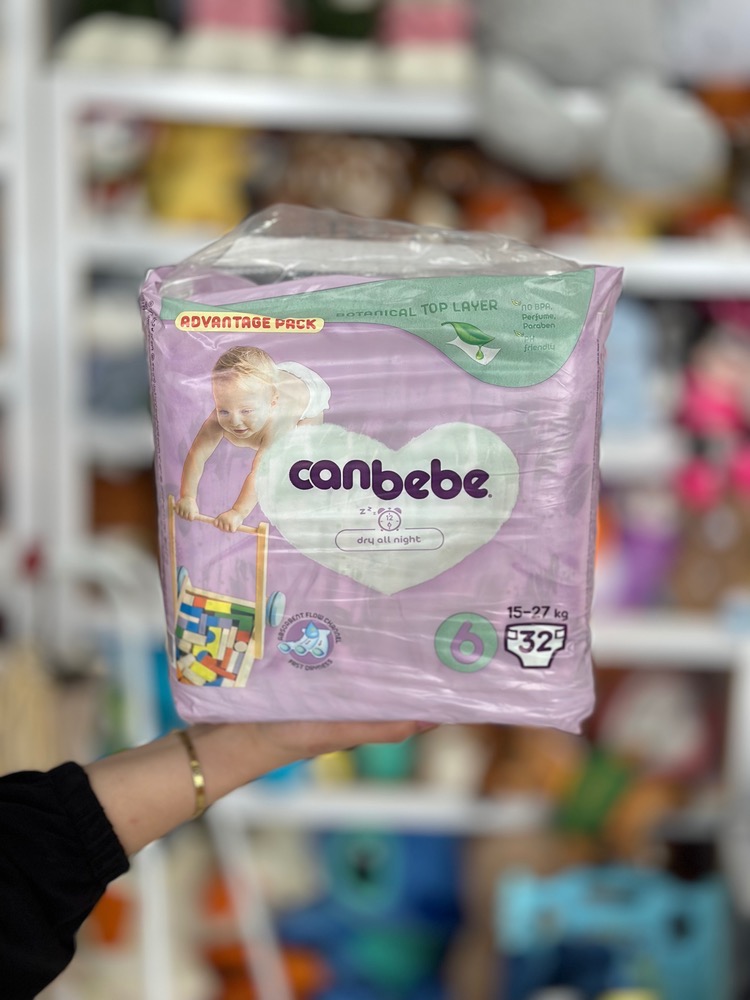پوشک جان ببه سایز6 بسته 32عددی