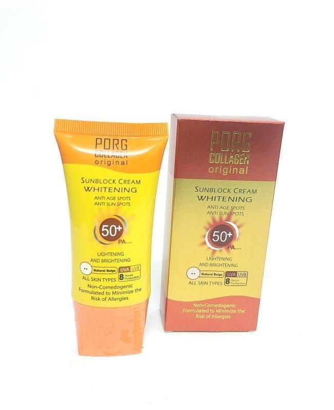 ضدآفتاب کلاژن پرگ spf50