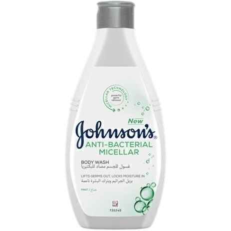 شامپو بدن آنتی باکتریال جانسون نعنا 250ml