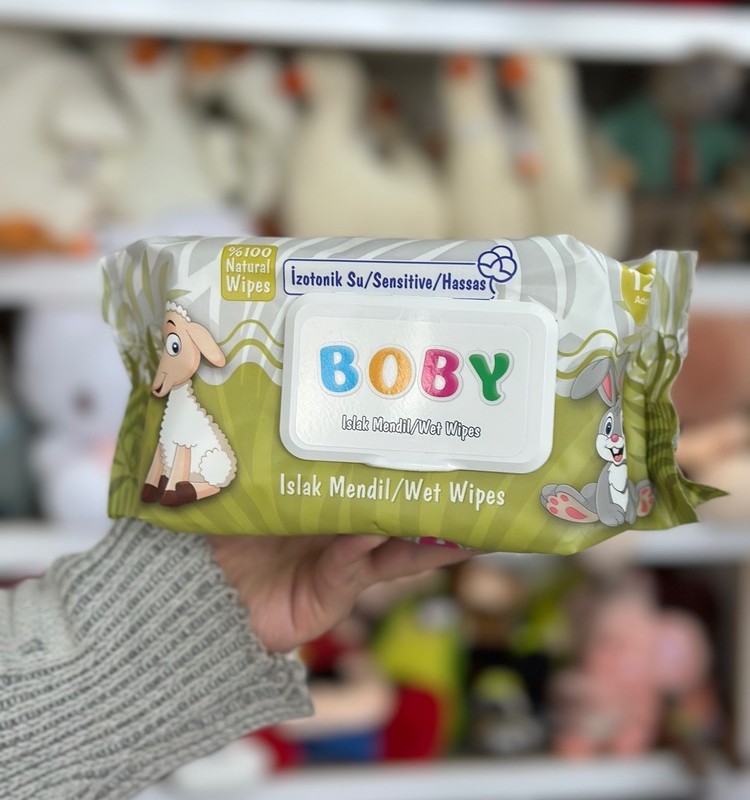 دستمال مرطوب بوبی Boby گوسفند و خرگوش