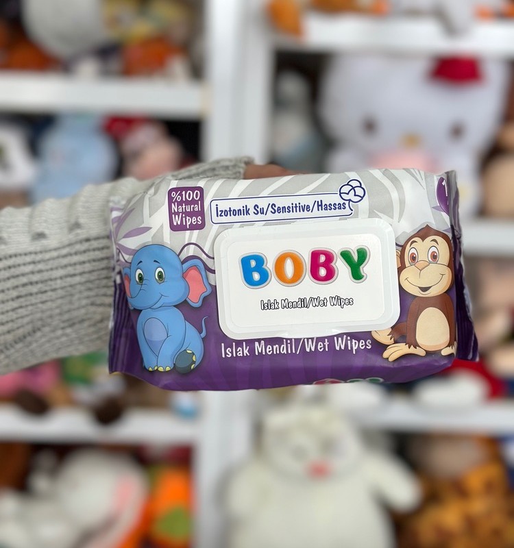 دستمال مرطوب بوبی Boby فیل و میمون