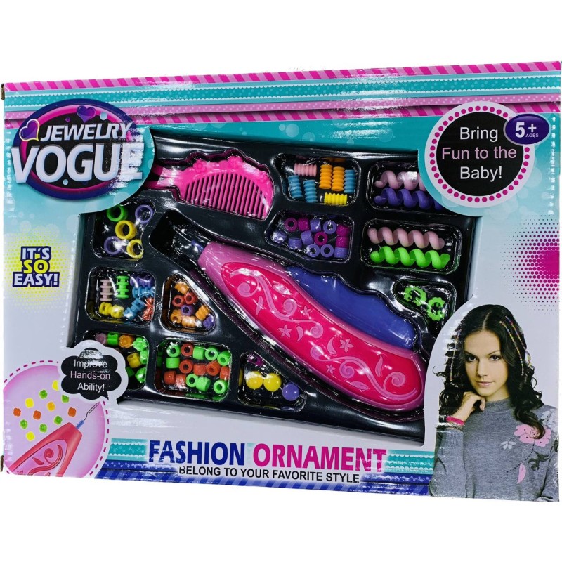 ست مو بافت متوسط JEWELRY VOGUE