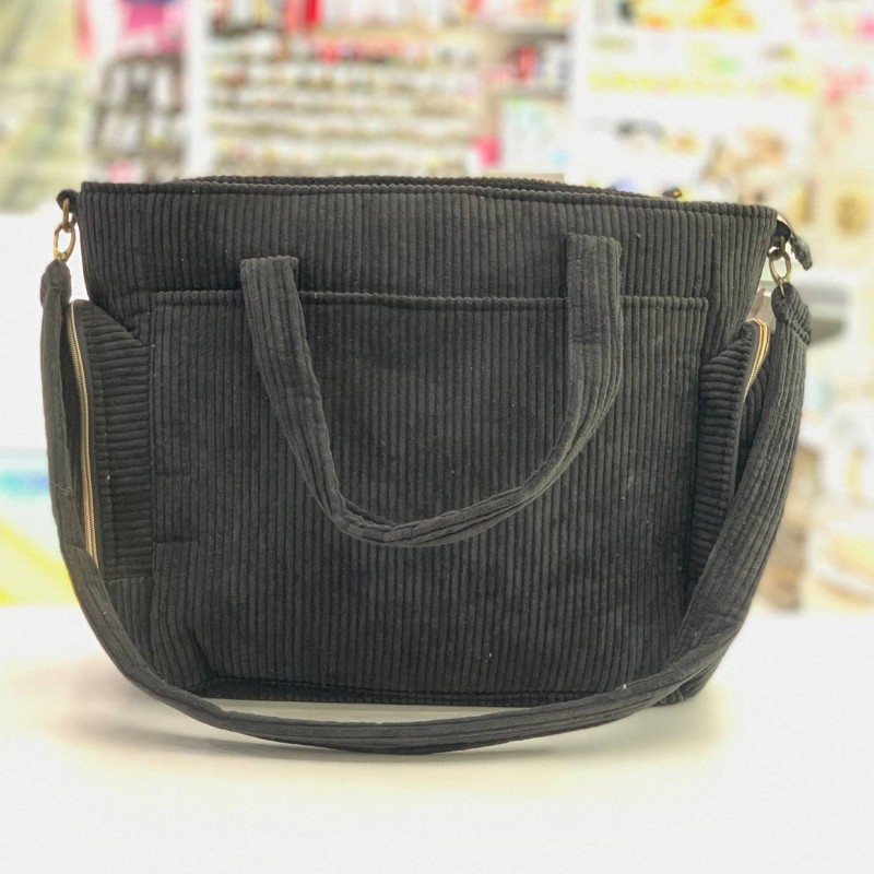 ساک لوازم مخمل کبریتی