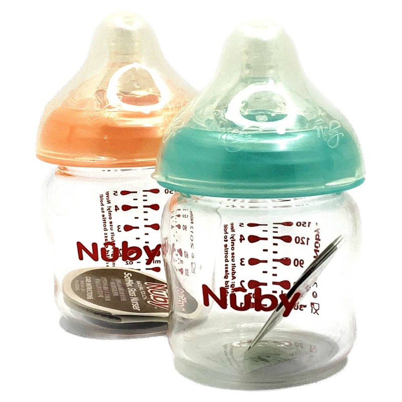 شیشه شیر نابی پیرکسی Nuby 150m