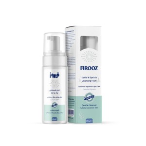 فوم شستشو پلک و مژه فیروز 150 میل